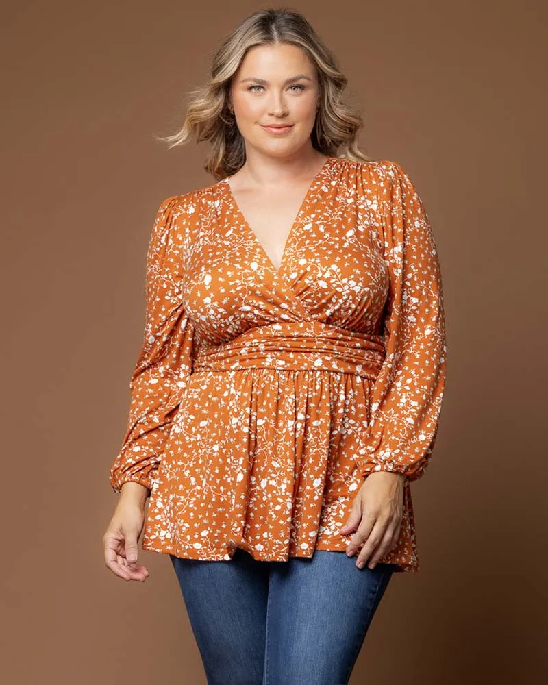 Leah Long Sleeve Tunic Top - Sale!