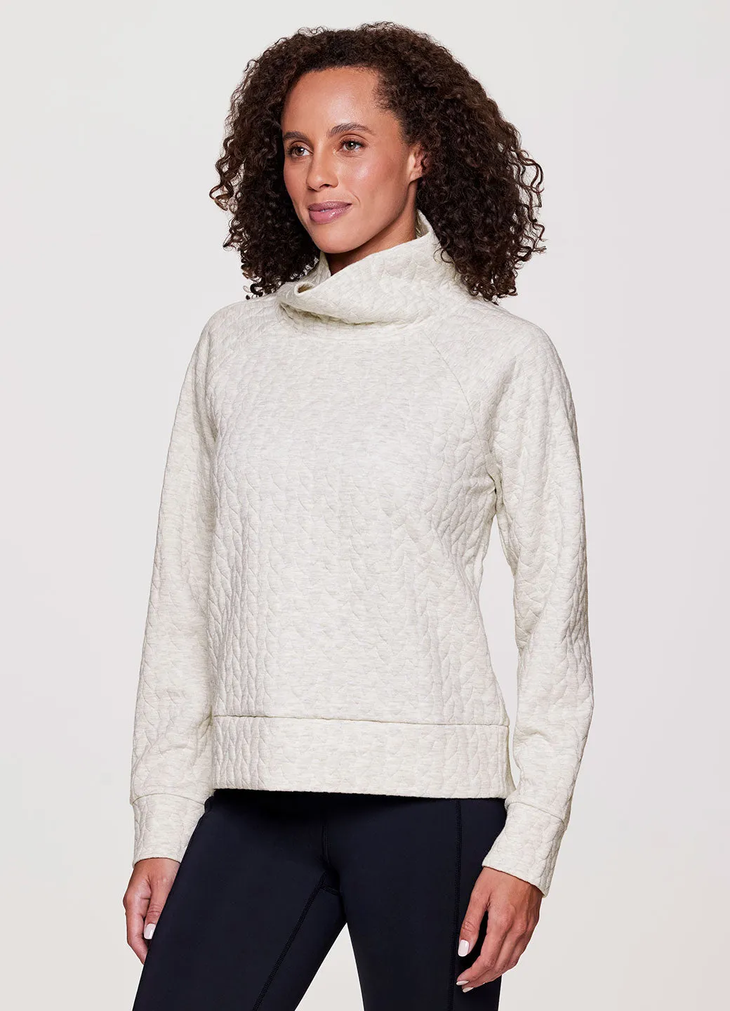 Lennox Cable Cowl Neck Pullover