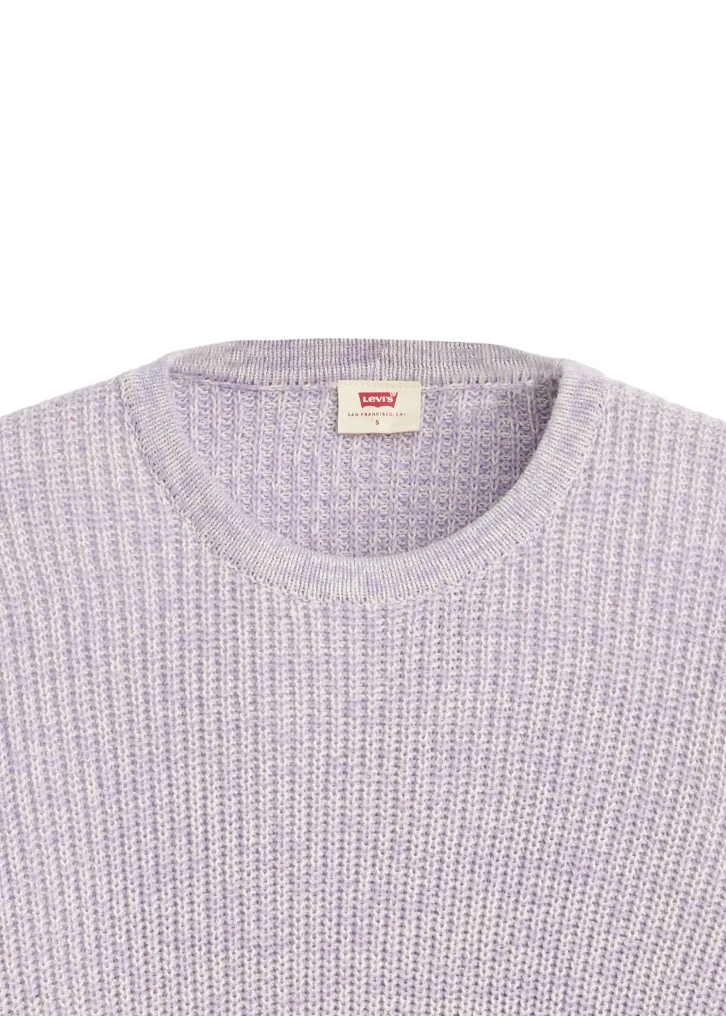 Levi's - Snowflake Pullover - Marled Heirloom Lilac & Sunny Cream