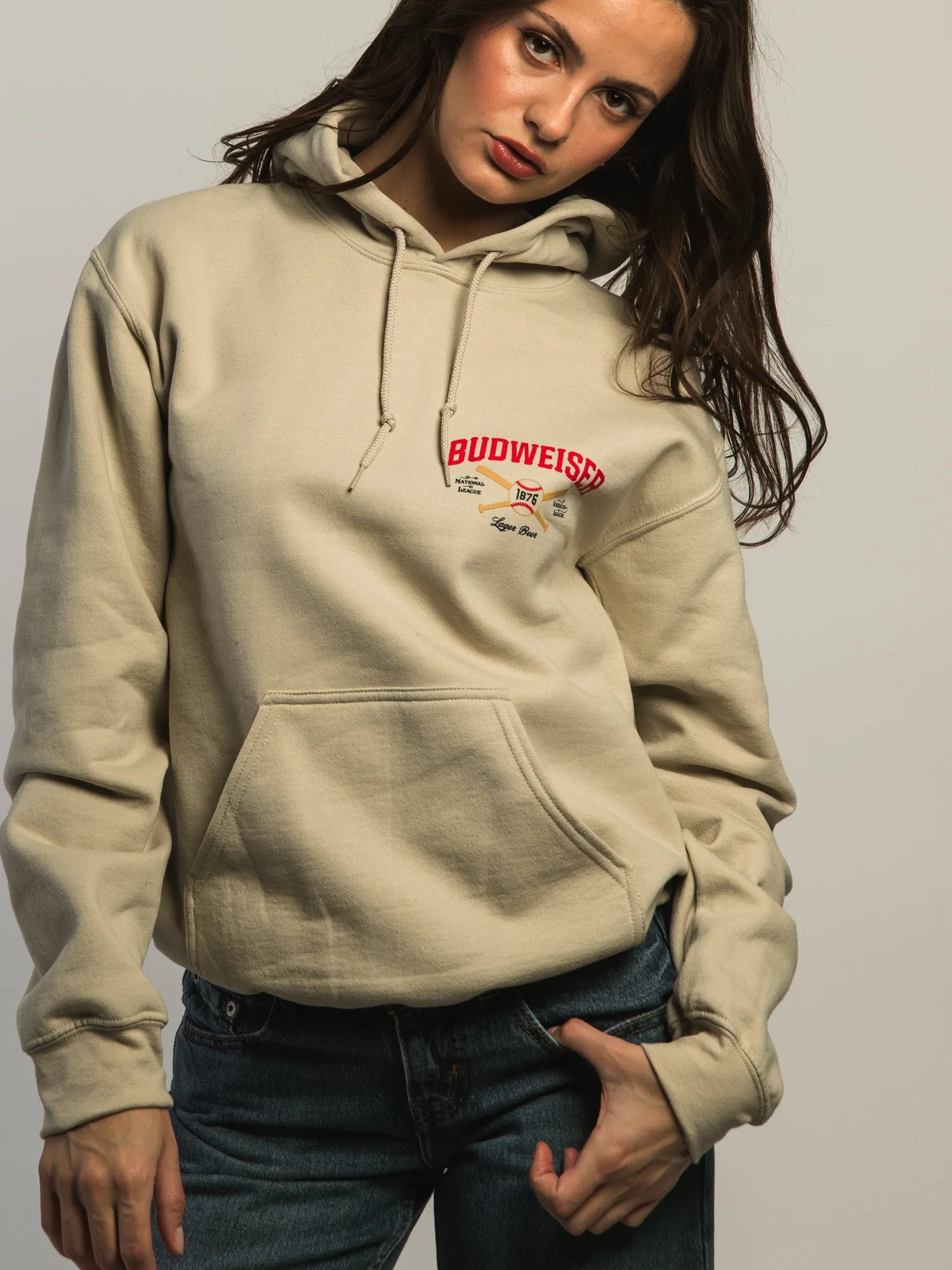 LICENSED BUDWEISER CLYDESDALE PULLOVER HOODIE