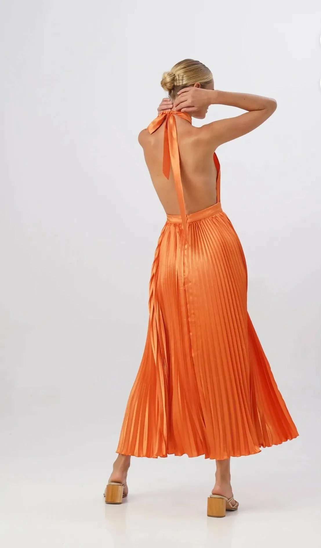 L’Idee Renaissance Gown Orange Size 8