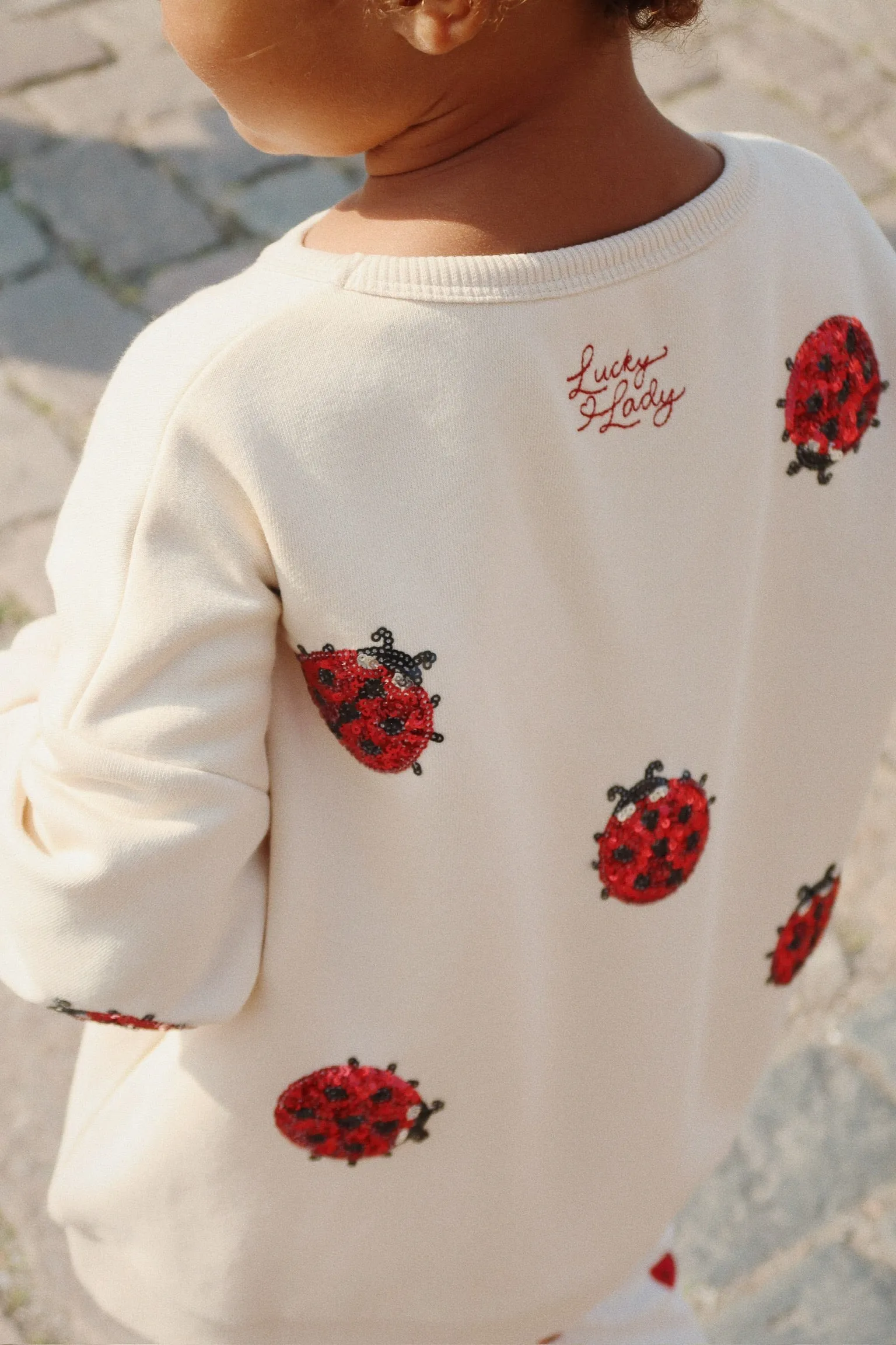 Limited: Lou Ladybug Glitter Sweatshirt