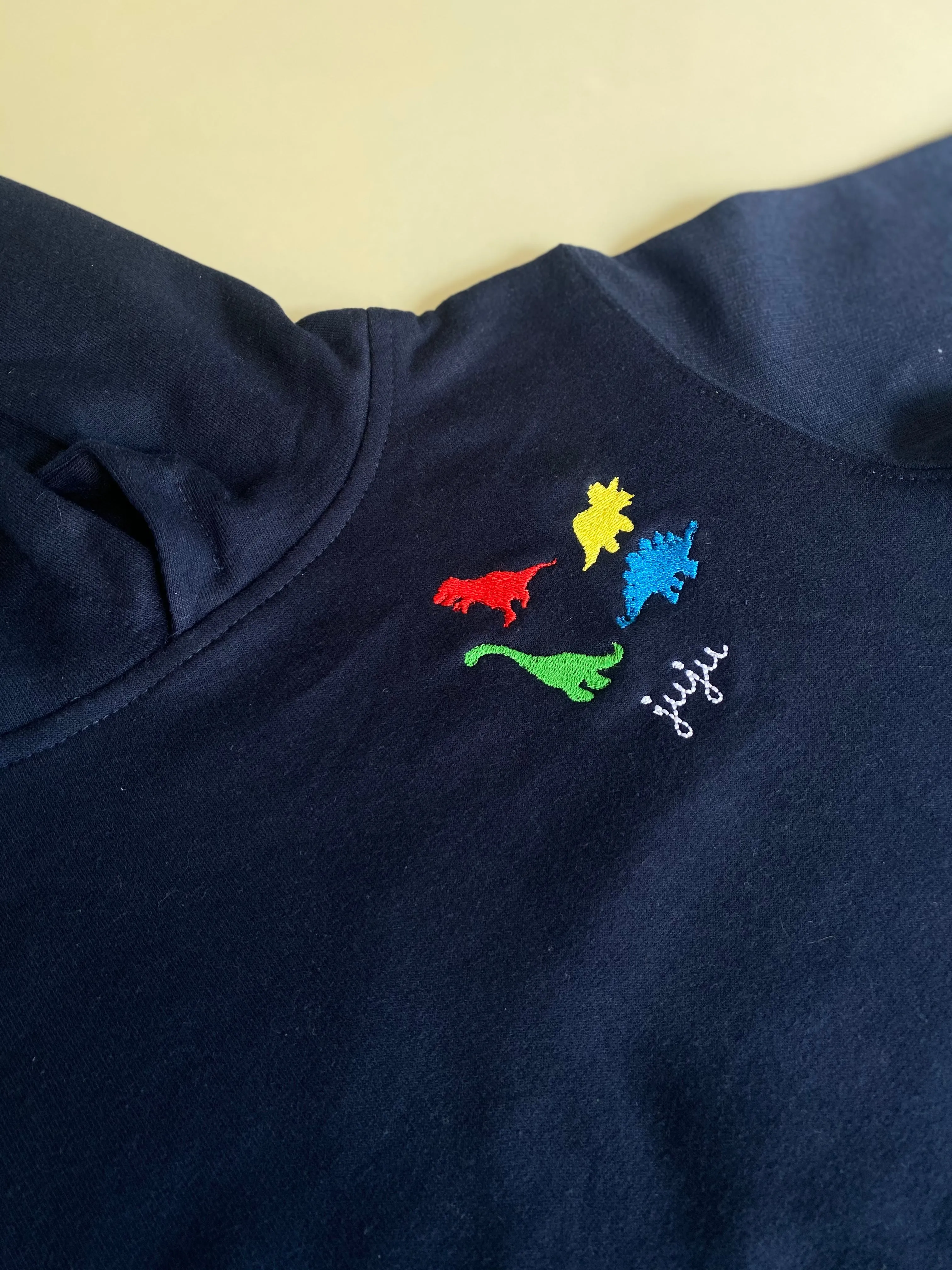 Little Kid Pullover Hoodie, Dino Cluster