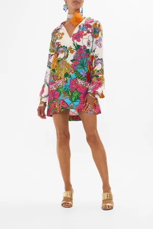 LONG SLEEVE TUNIC DRESS COSMIC PRAIRIE