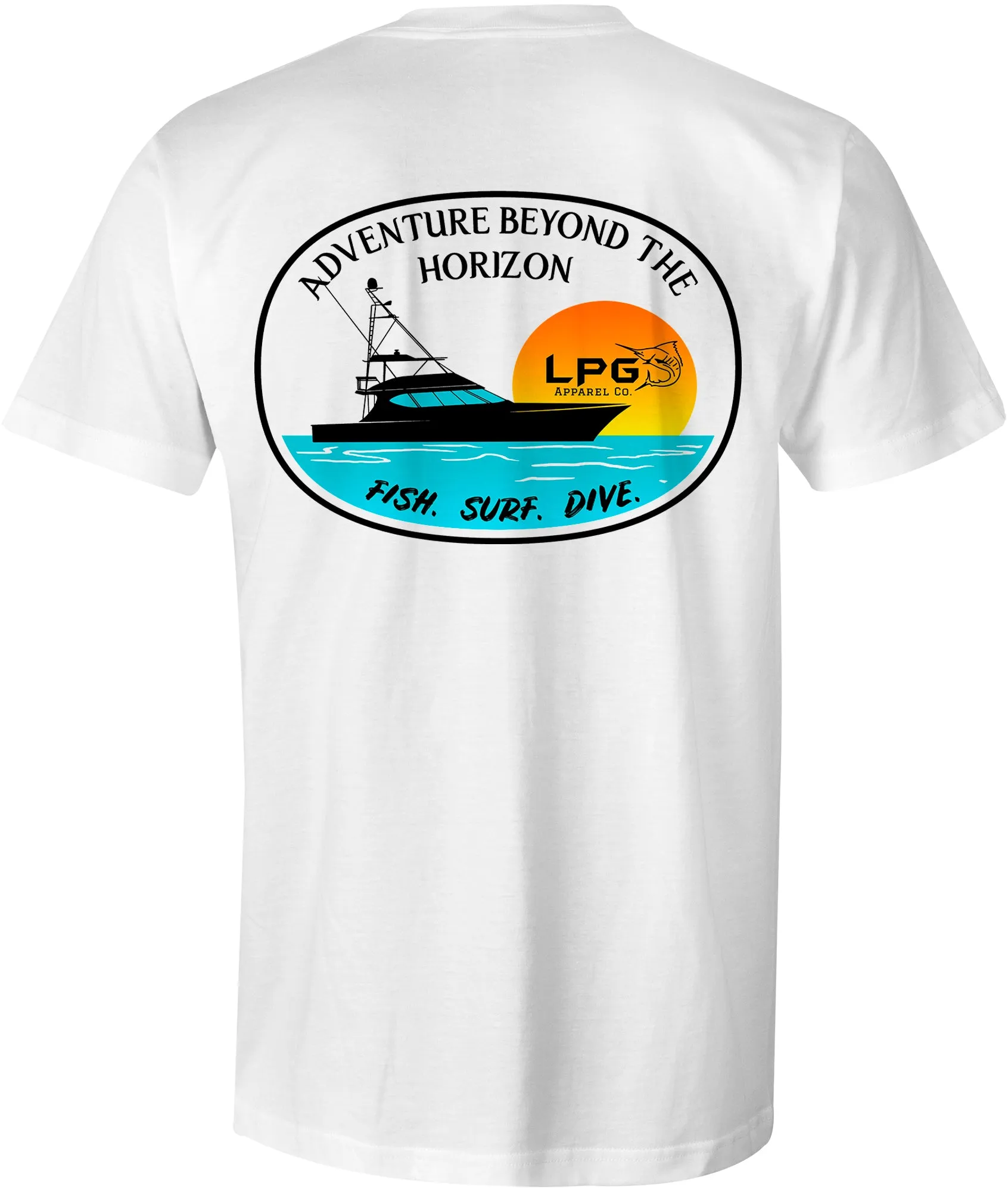 LPG Apparel Co. Big Rock Sportfish Premium Cotton T-Shirt