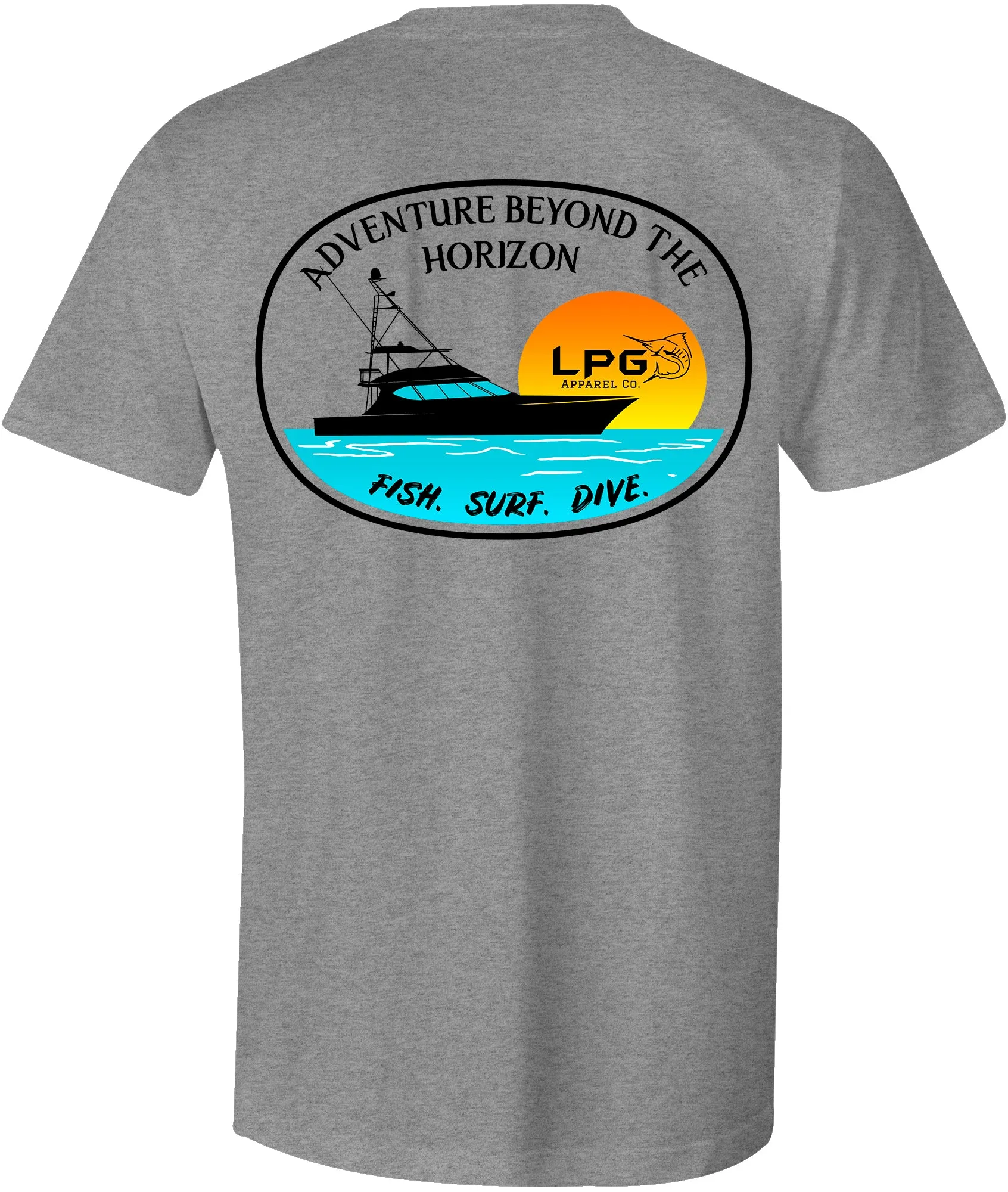 LPG Apparel Co. Big Rock Sportfish Premium Cotton T-Shirt