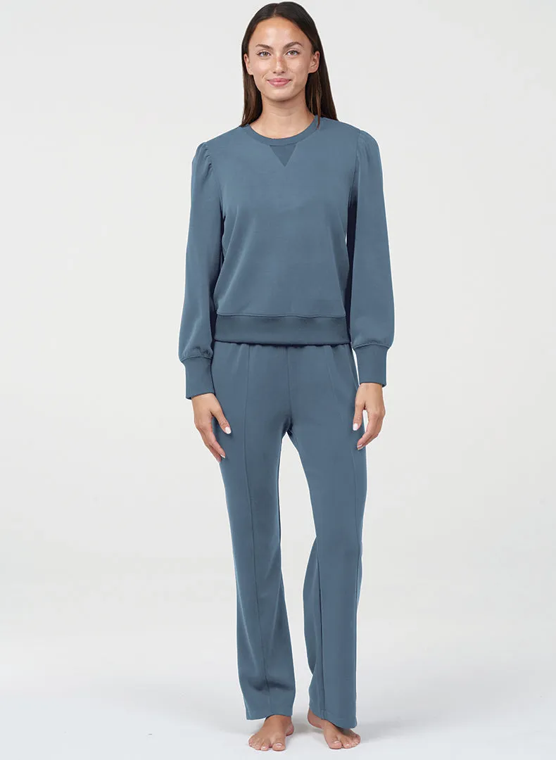 Luxe Seamed Straight Leg Pant