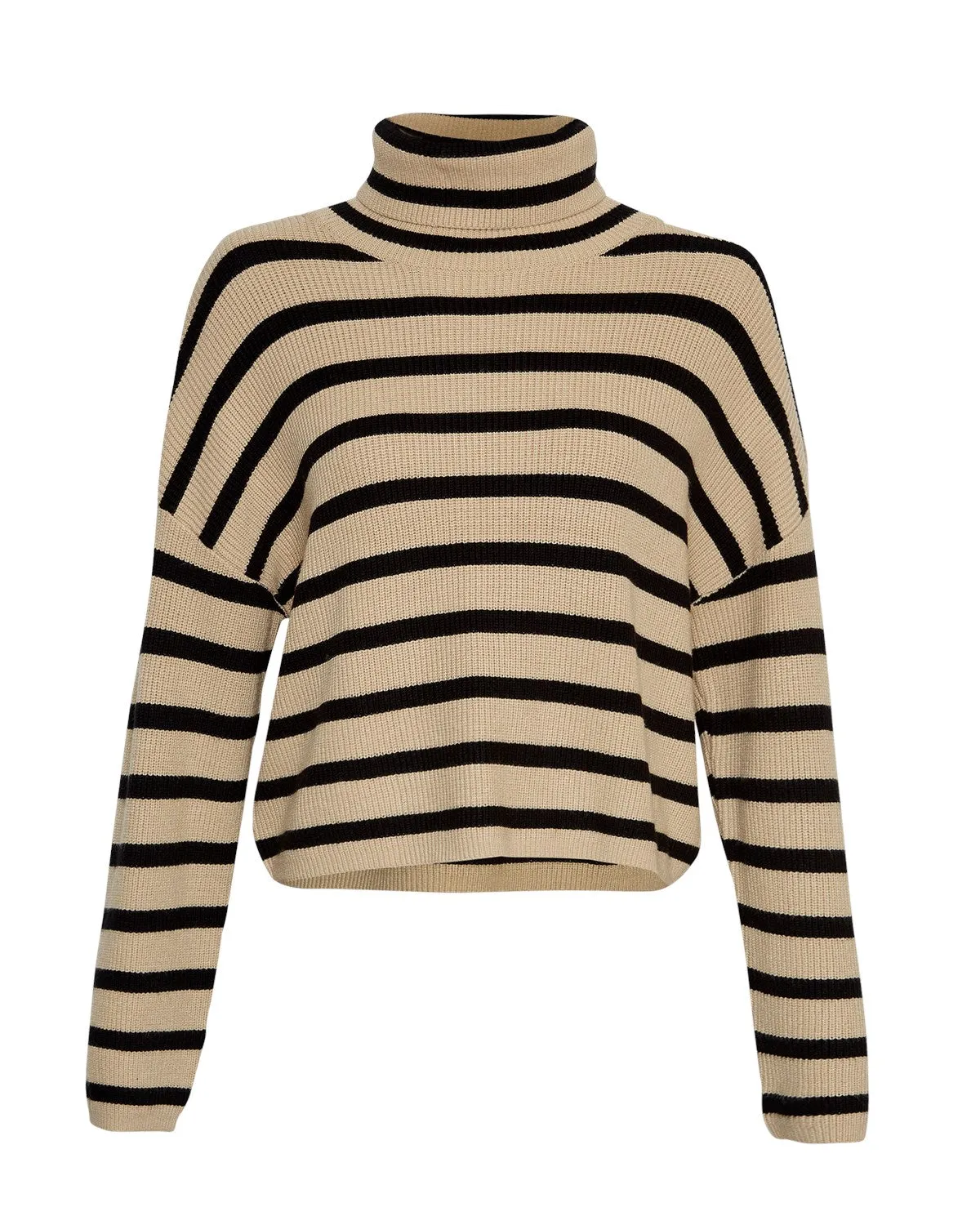 Marthea Rachelle R Pullover Stp - F O Rye/Black