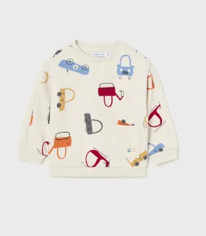 Mayoral - Cars Baby Sweater