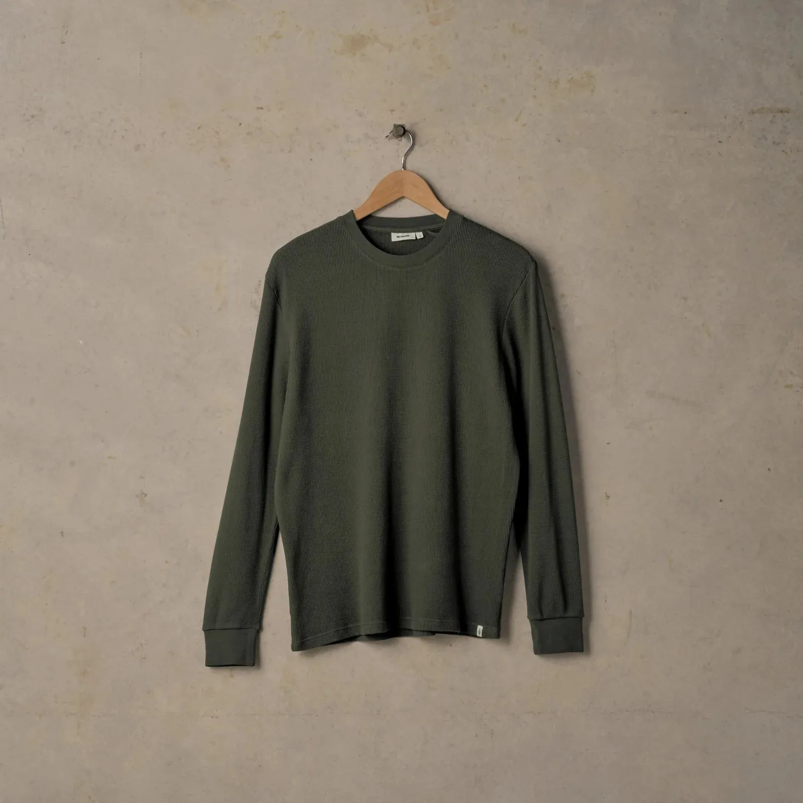 McTAVISH - Waffle Thermal Tee - Forest