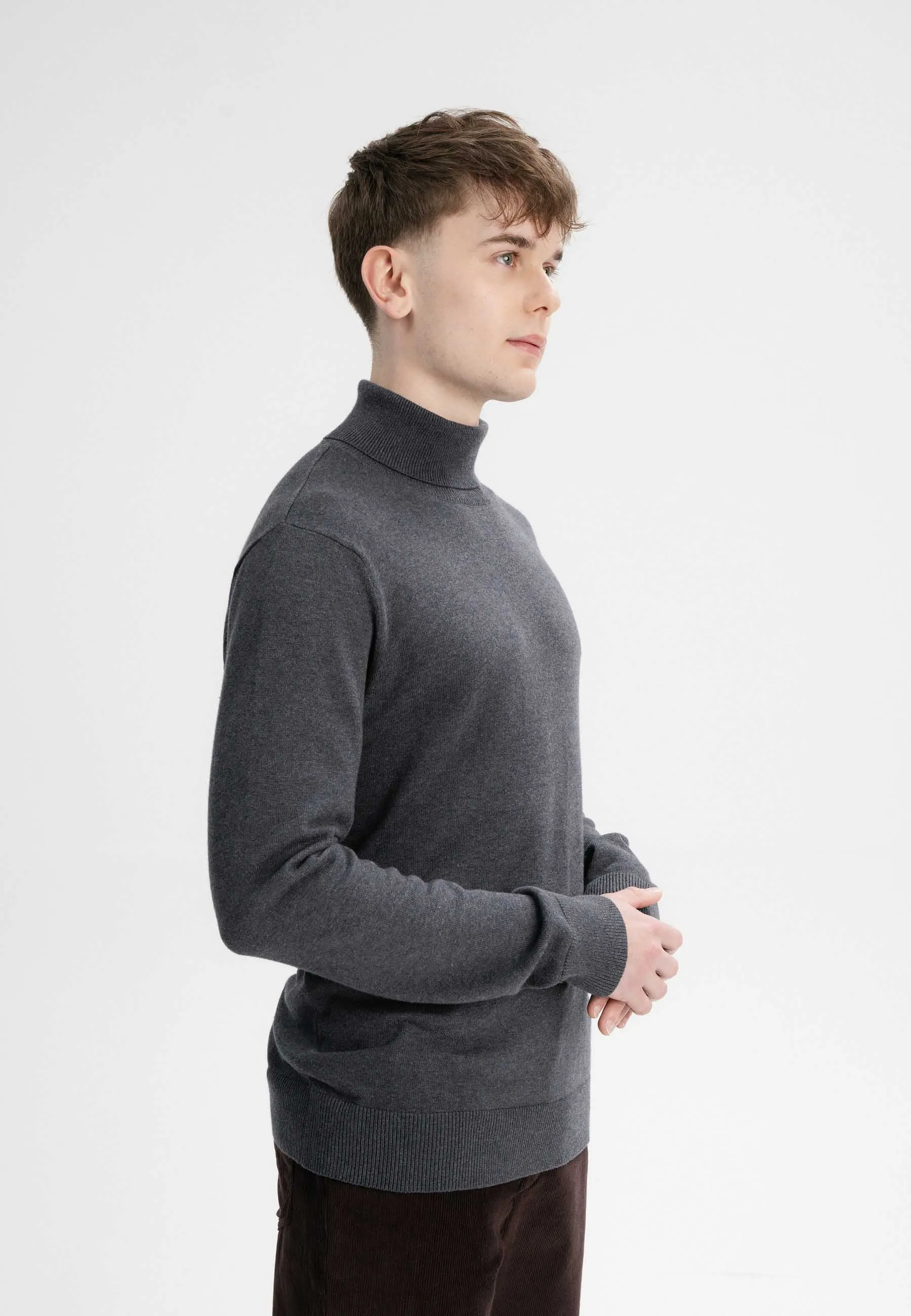 Mela Kanja Feinstrick Rollkragenpullover