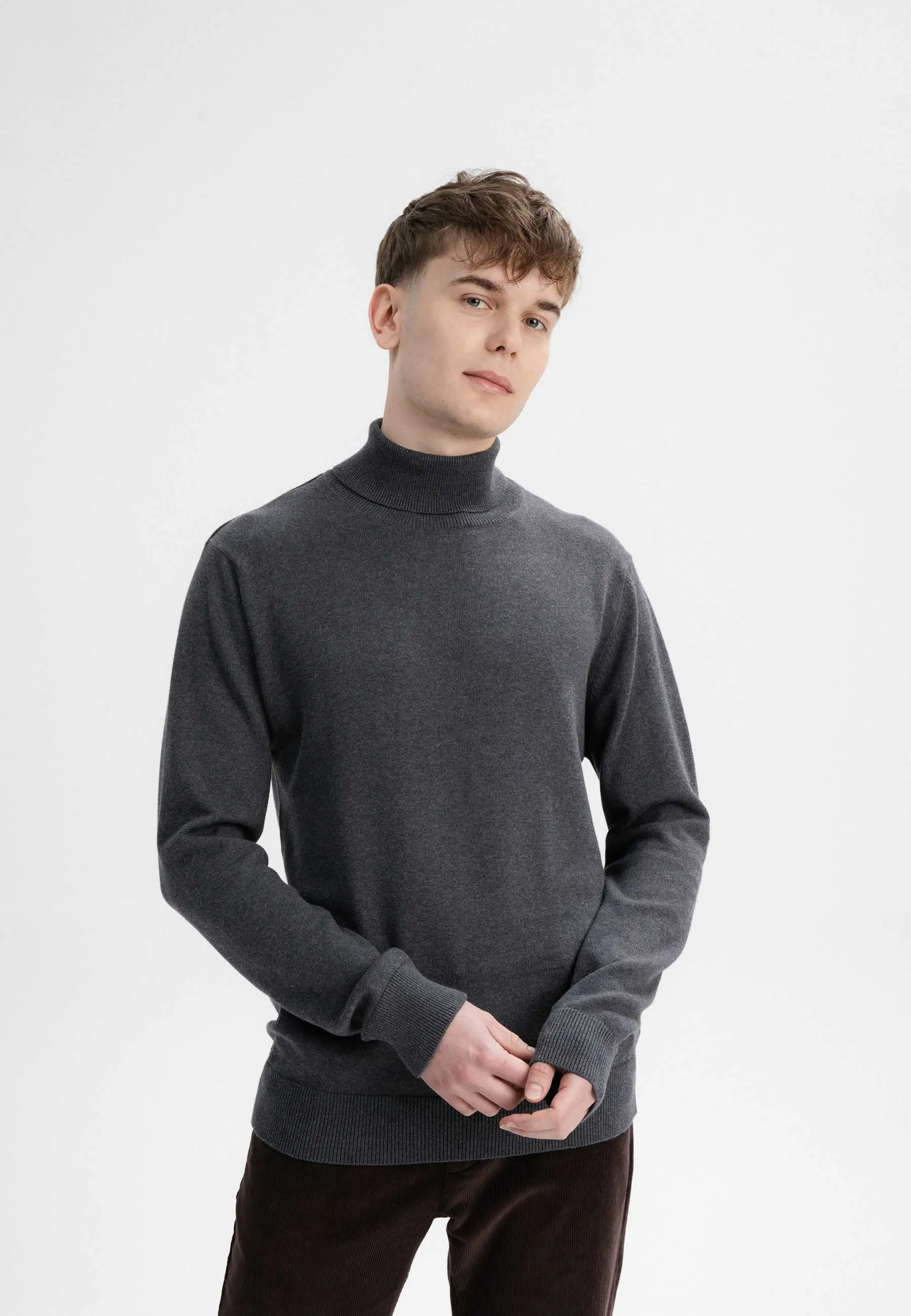 Mela Kanja Feinstrick Rollkragenpullover