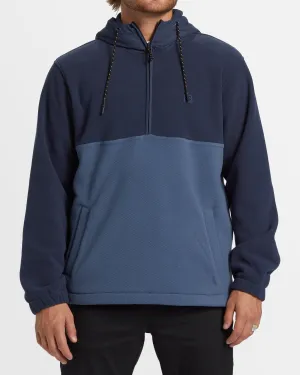 Mens A/Div Boundary Hooded Half-Zip Pullover