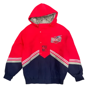 Men's Houston Rockets Mitchell & Ness HWC Retro Pullover Jacket