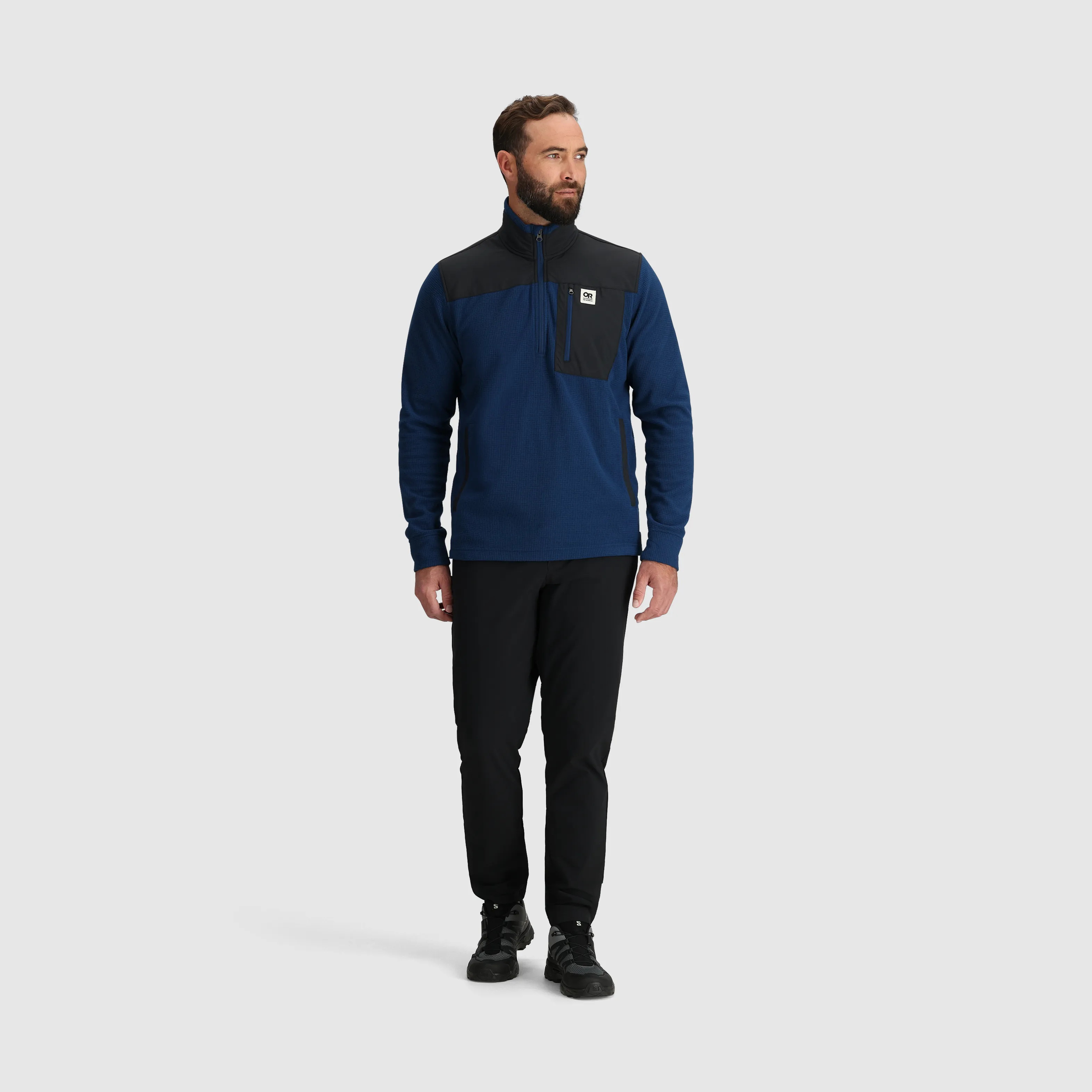 Men's Trail Mix Fleece Quarter Zip Pullover