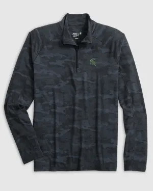 Michigan State Patton Performance Camo 1/4-Zip Pullover