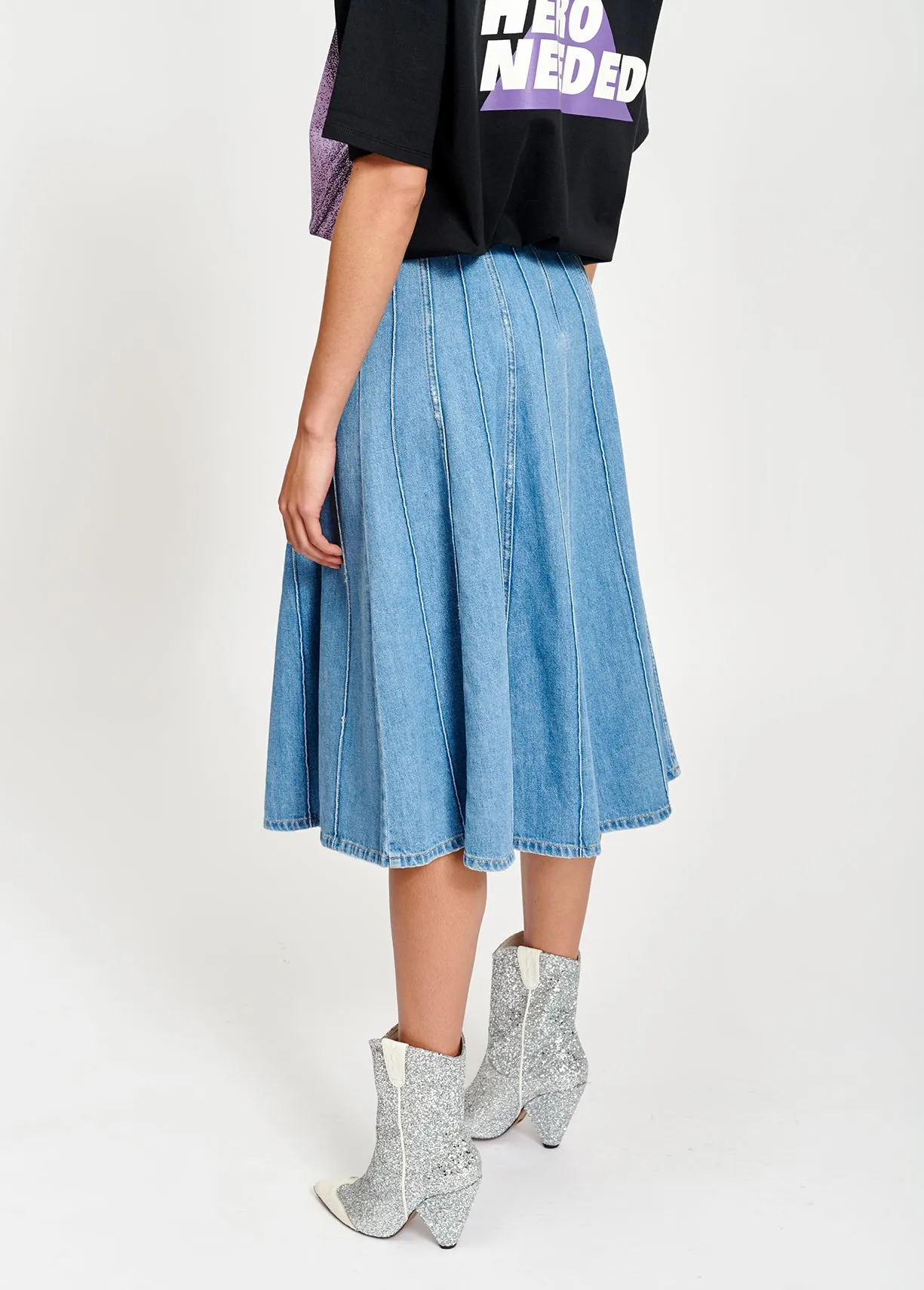 Midi panel skirt