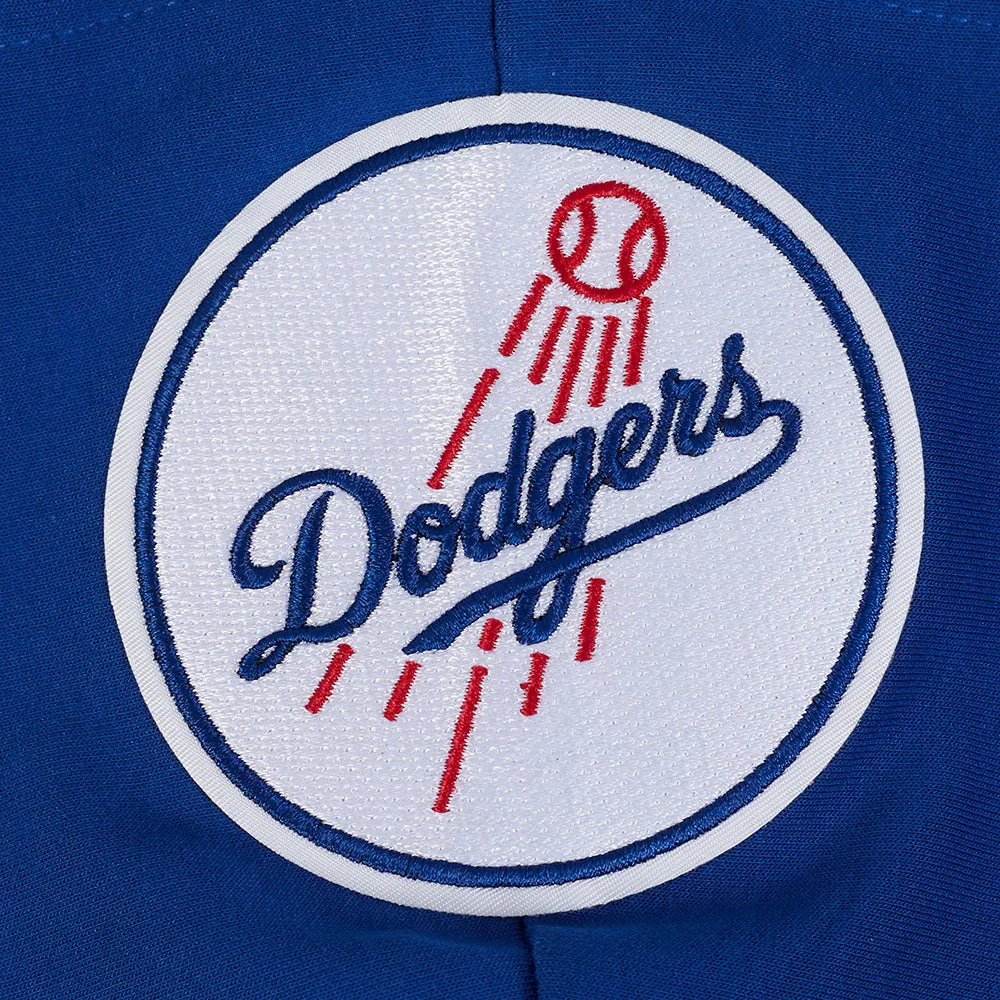 MLB LOS ANGELES DODGERS GAME DAY CLASSICS WOMEN'S DK CROPPED PO HOODIE (DODGER BLUE)