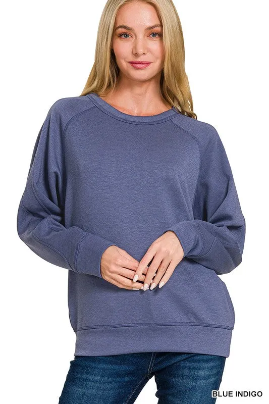 Modal Mix Scuba Crewneck Pullover