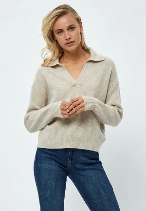 MSMajsa Knit Polo Pullover