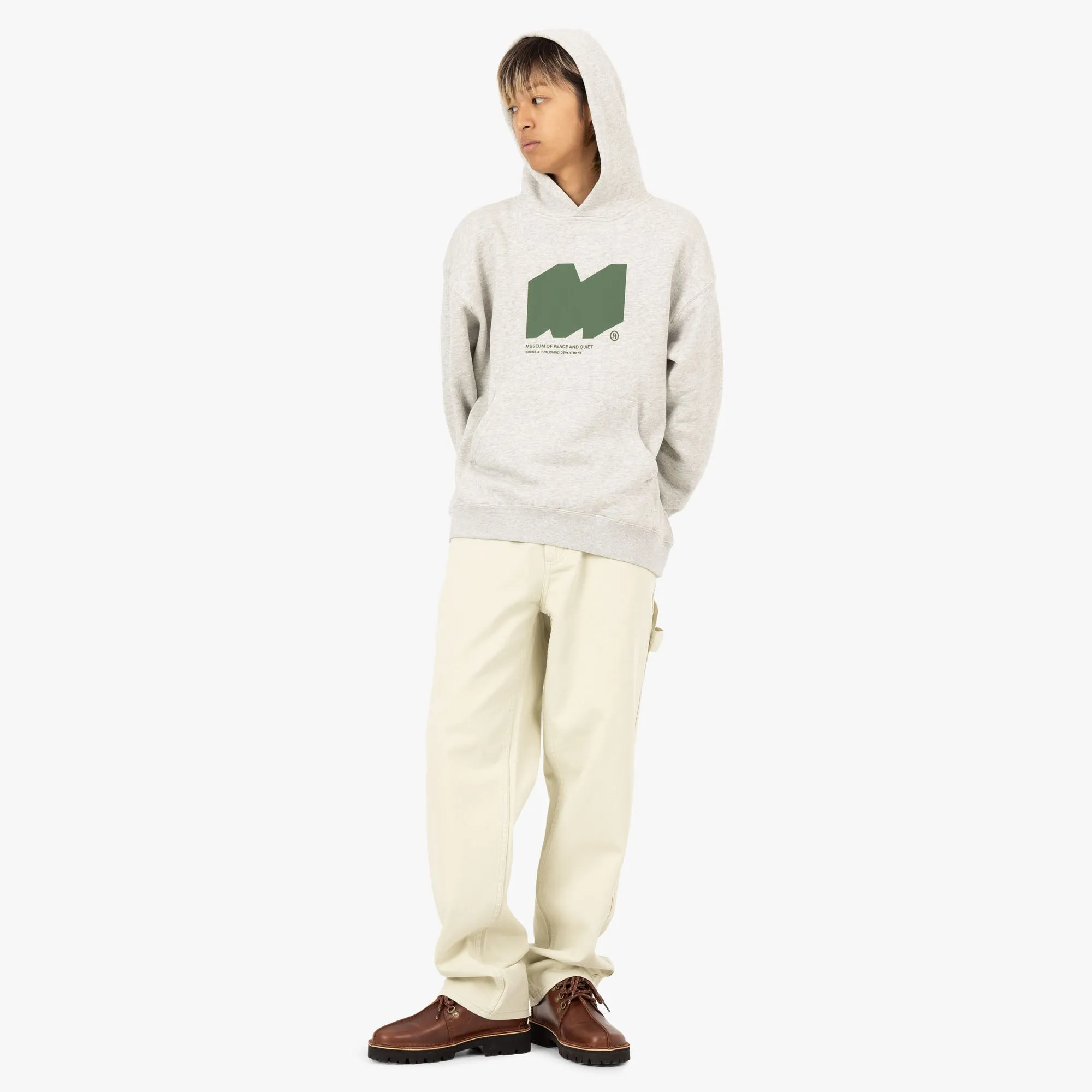 Museum of Peace & Quiet Museum Publishing Pullover Hoodie / Heather