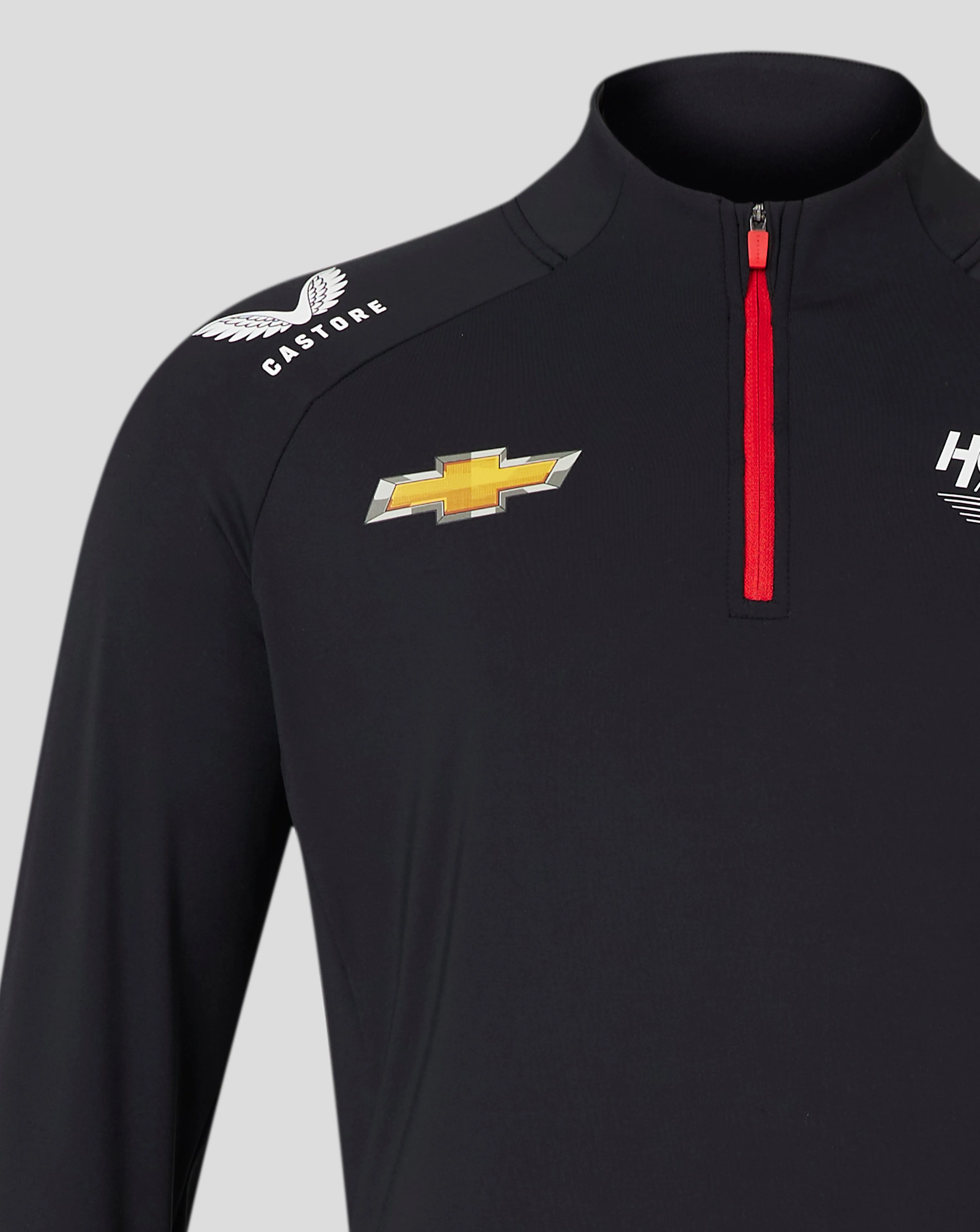 NASCAR Hendrick Motorsport Men's Team 1/4 Zip Pullover - Black