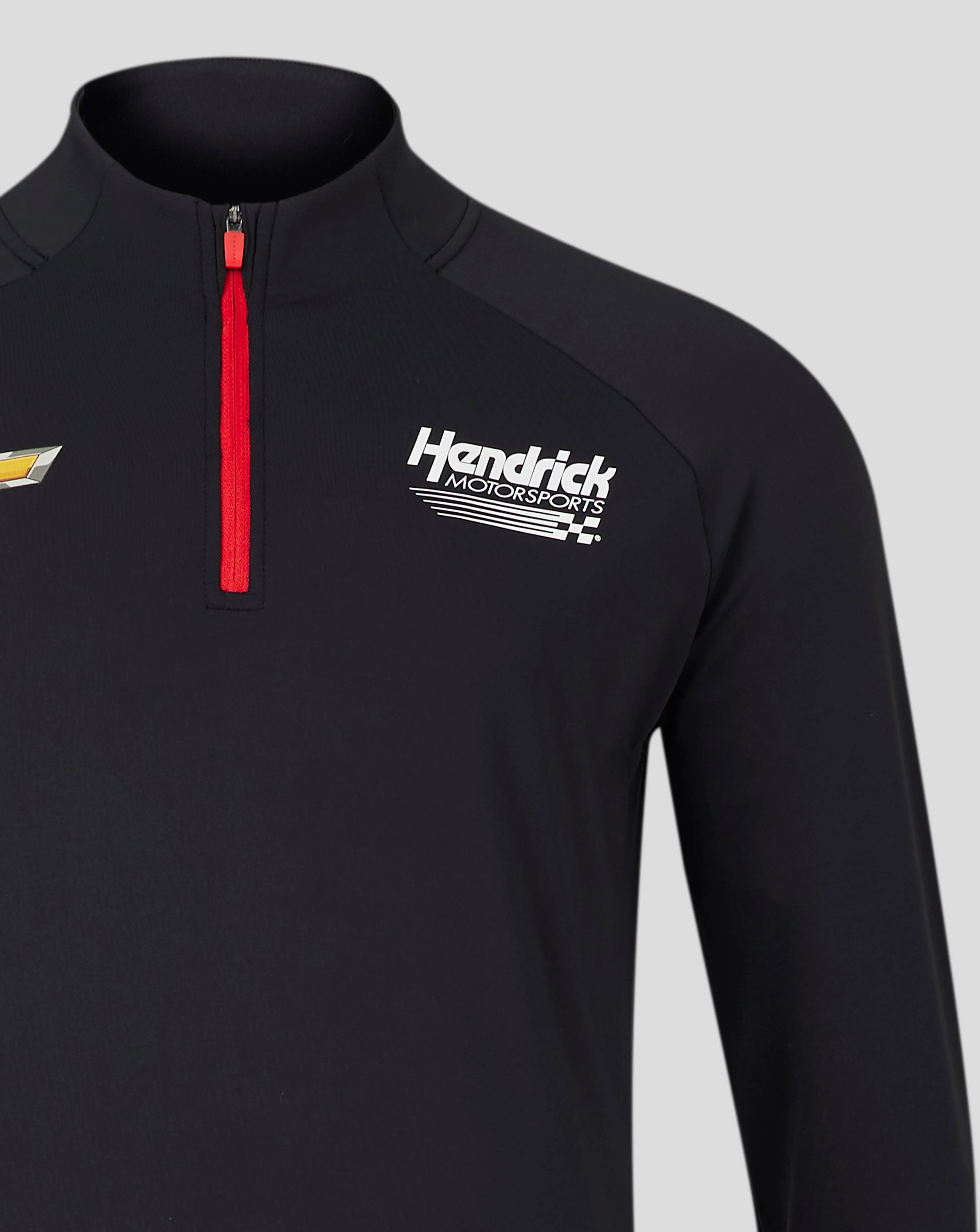 NASCAR Hendrick Motorsport Men's Team 1/4 Zip Pullover - Black