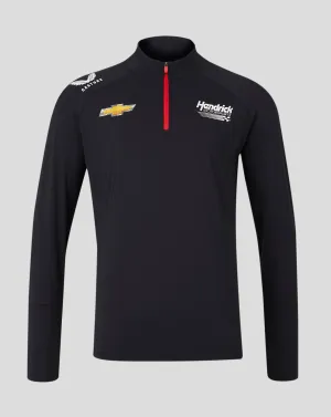 NASCAR Hendrick Motorsport Men's Team 1/4 Zip Pullover - Black