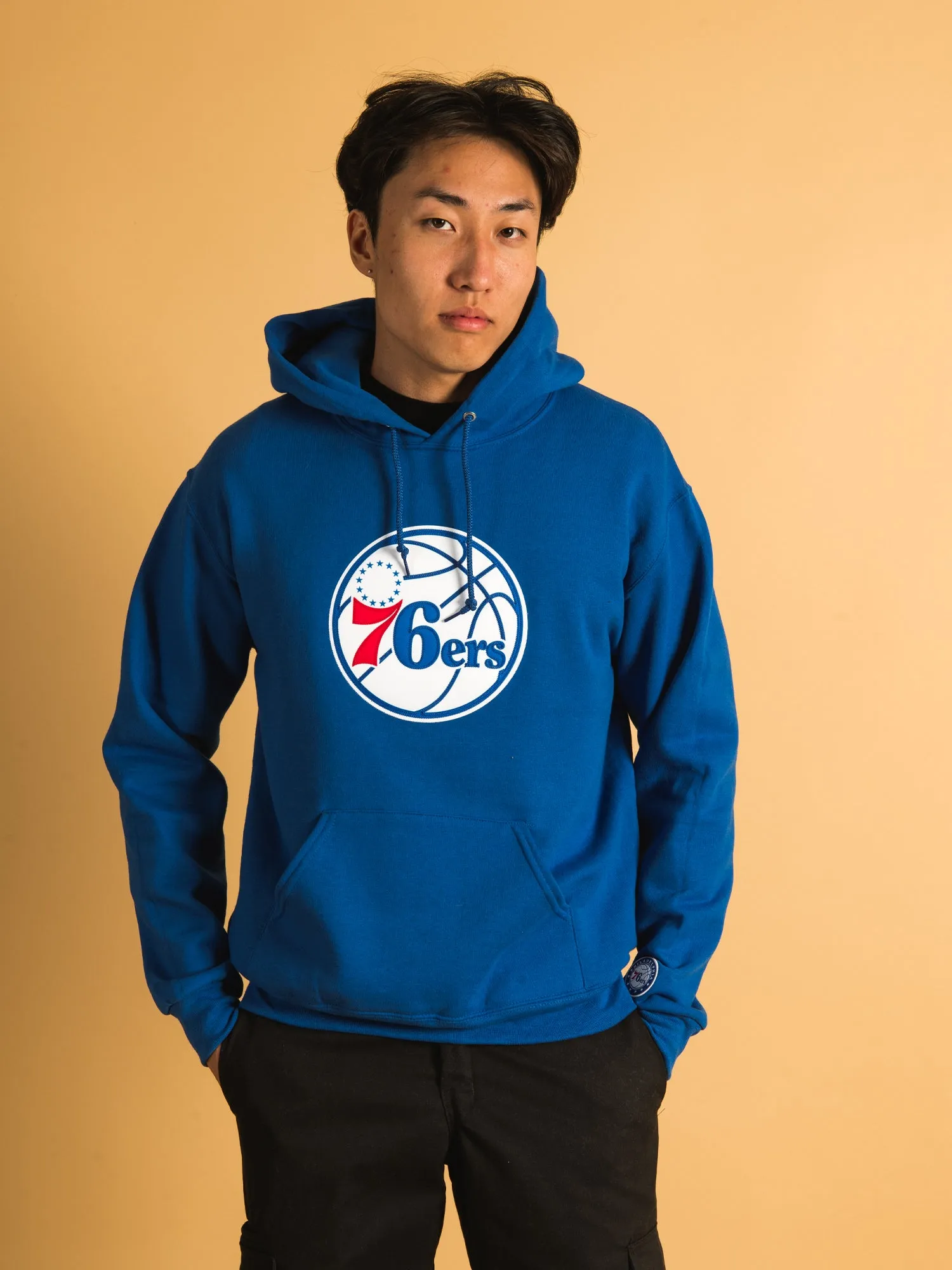 NBA PHILADELPHIA 76ERS EMBROIDERED HOODIE