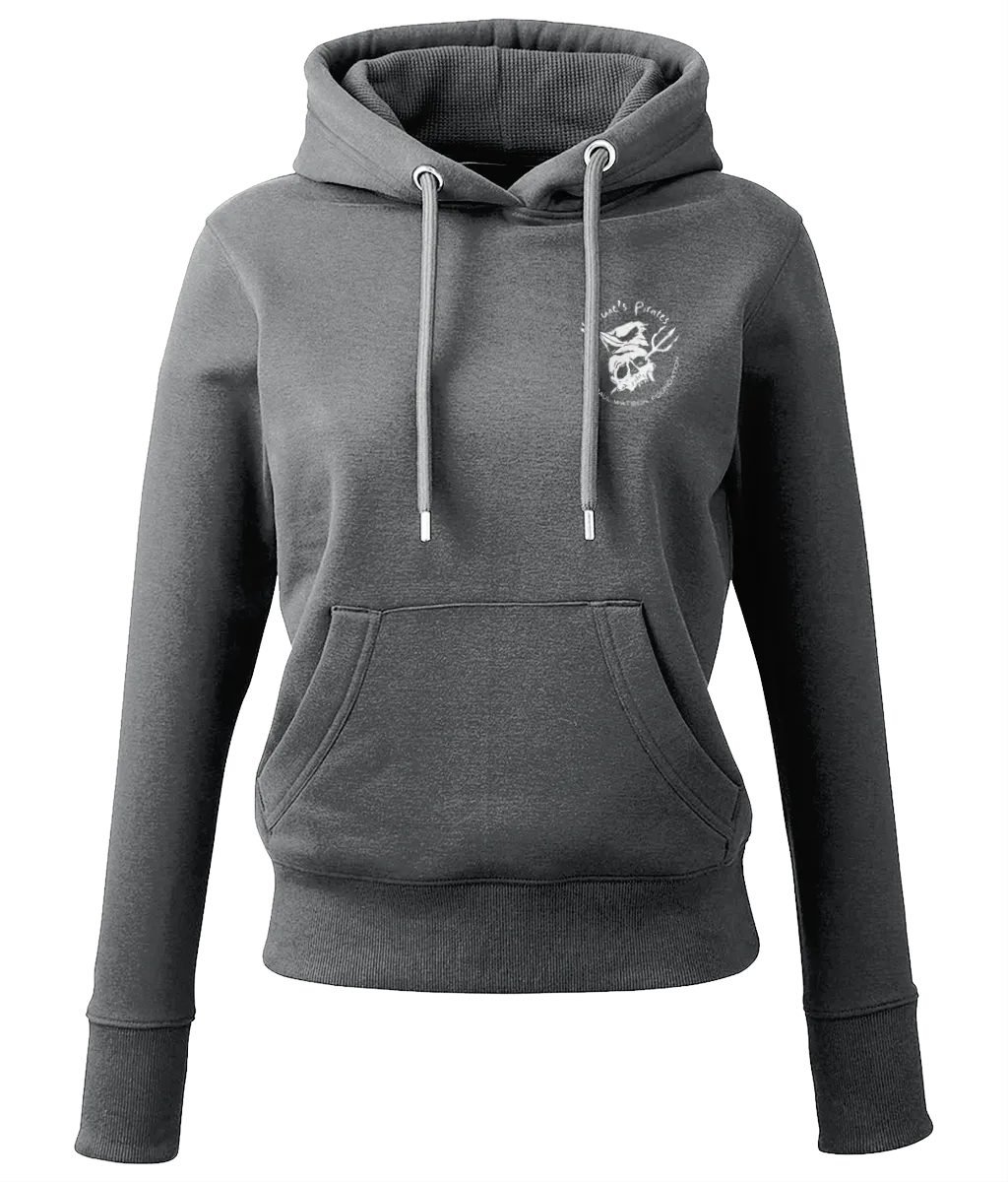 Neptune's Pirate Skull Logo Women's Pullover Hoodie