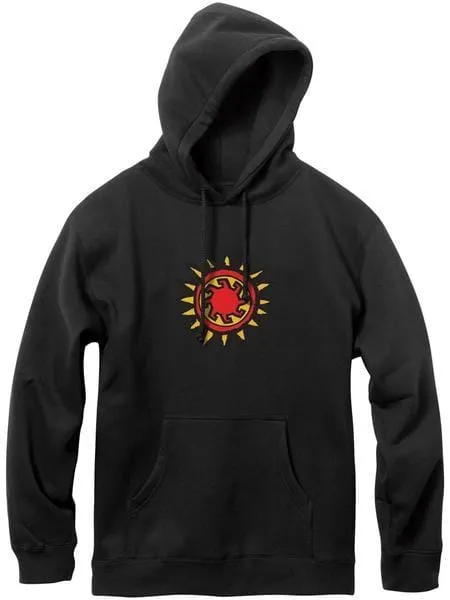 New Deal Vallely Mammoth Pullover Hoodie Black