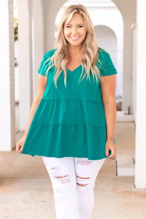 Once A Day Tunic, Emerald