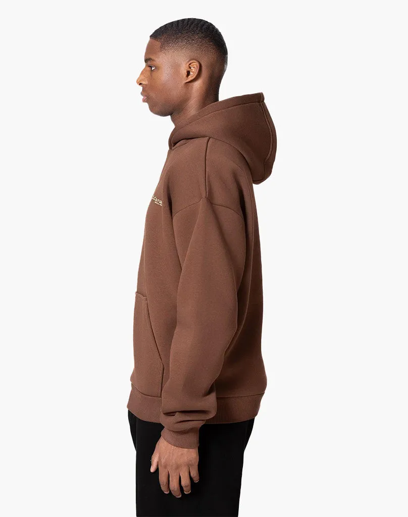 ORIENTAL HOODIE (COFFEE BROWN)