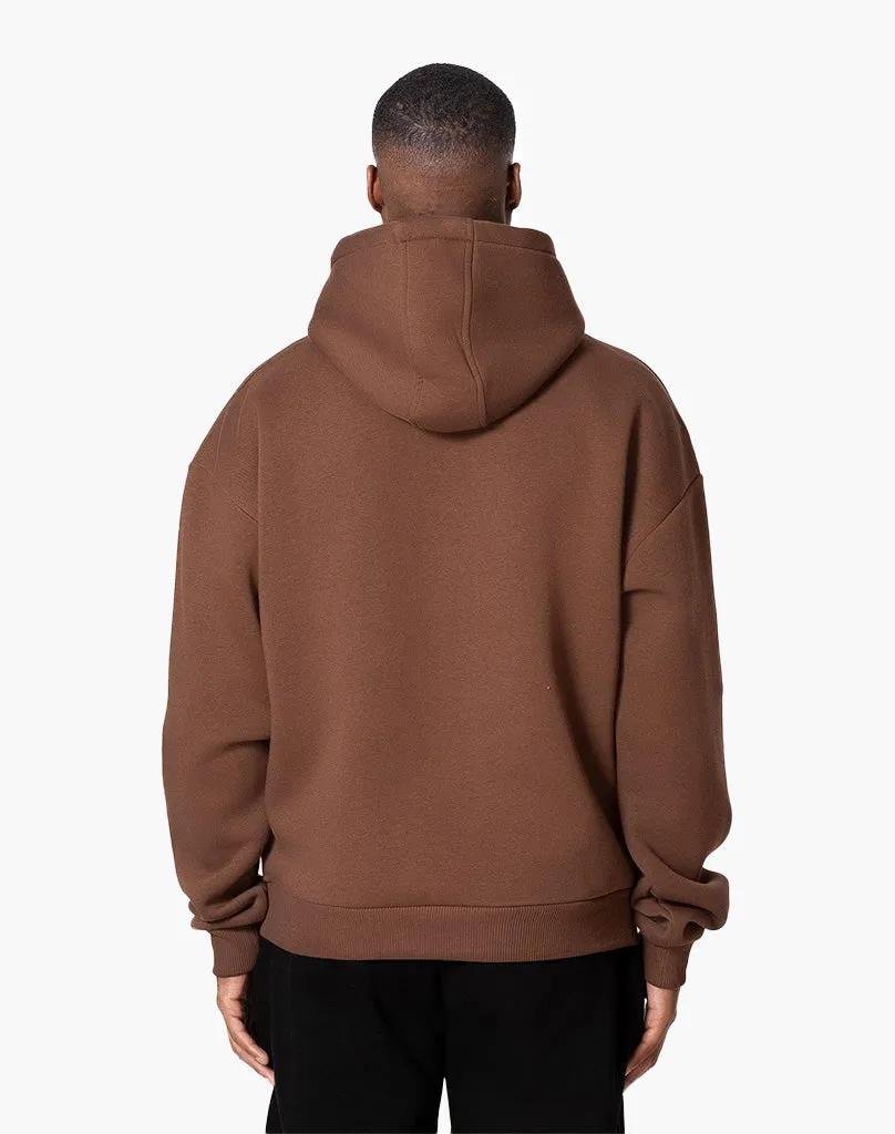 ORIENTAL HOODIE (COFFEE BROWN)