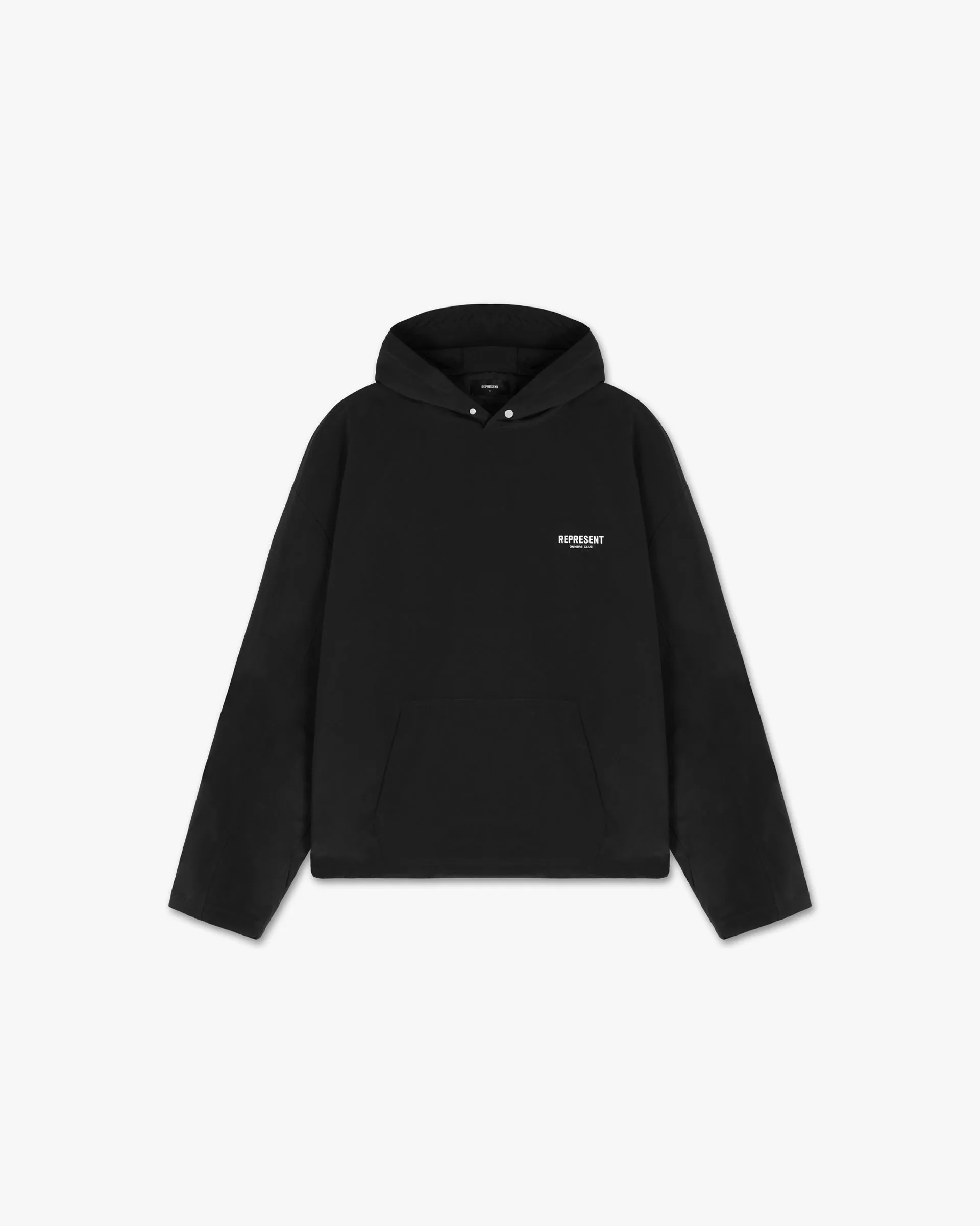 Owners Club Nylon Pullover Jacket - Black