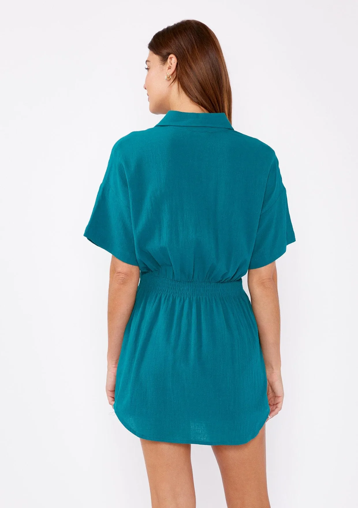 Palladia Smocked Tunic Top