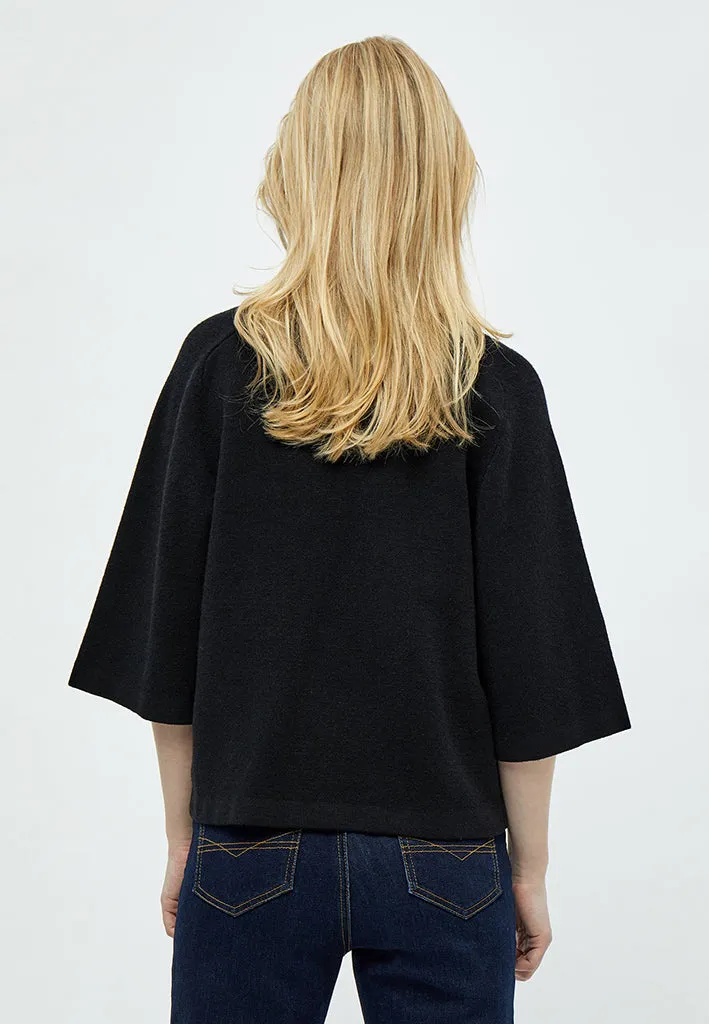 PCRosalia Knit Pullover - Black