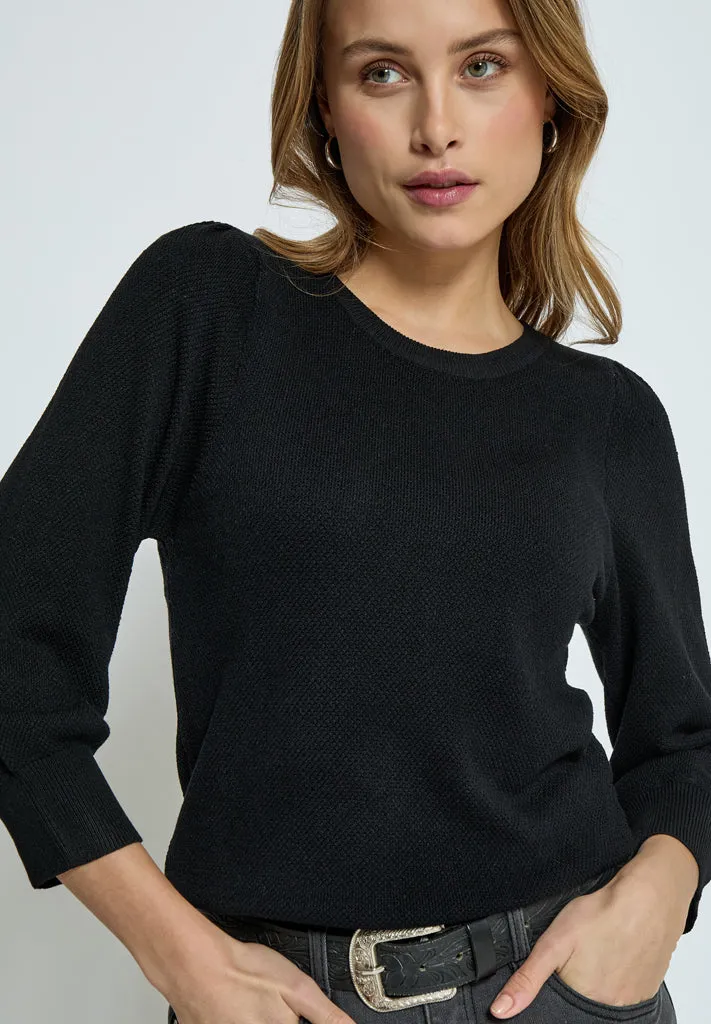 PCTana Knit Pullover - Black