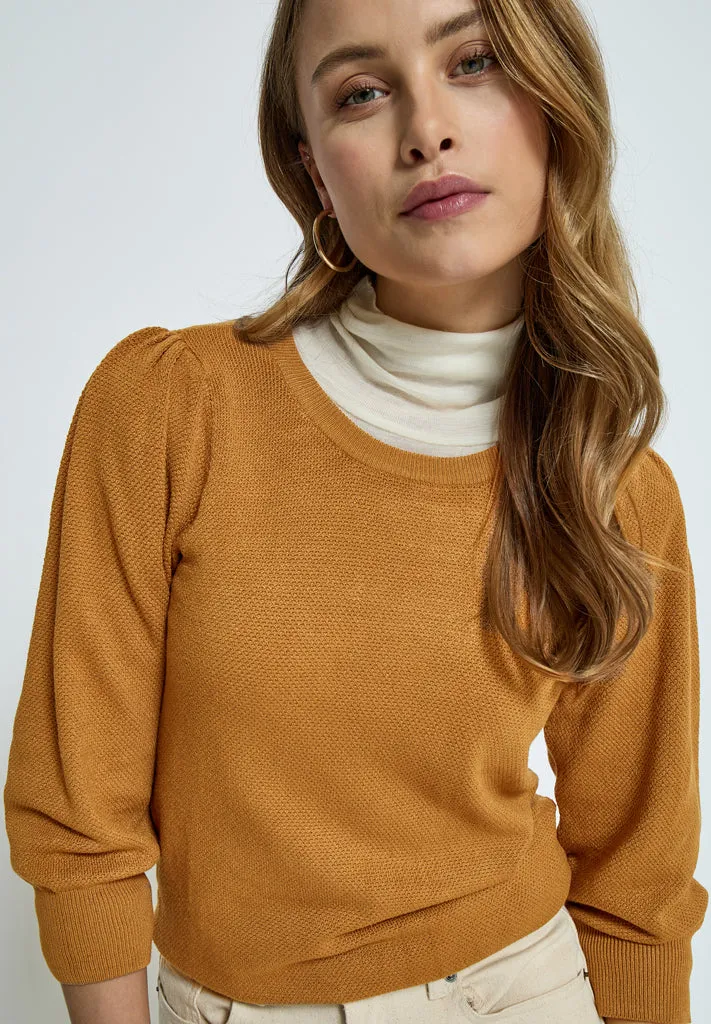 PCTana Knit Pullover - Bone Brown