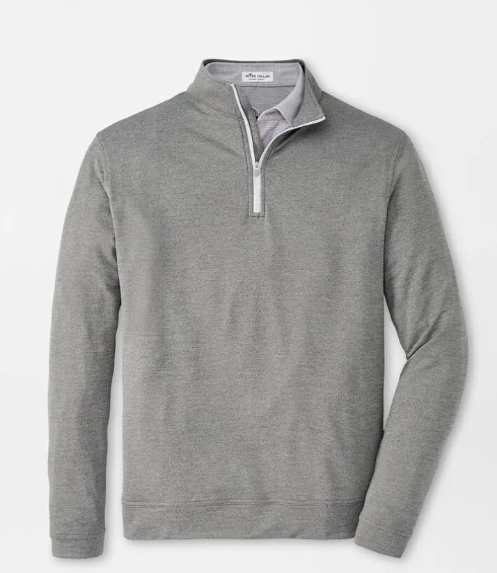 Perth Mélange Performance Quarter Zip Pullover