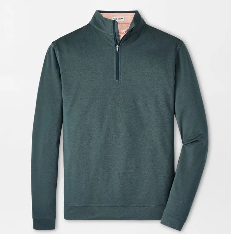 Perth Mélange Performance Quarter Zip Pullover