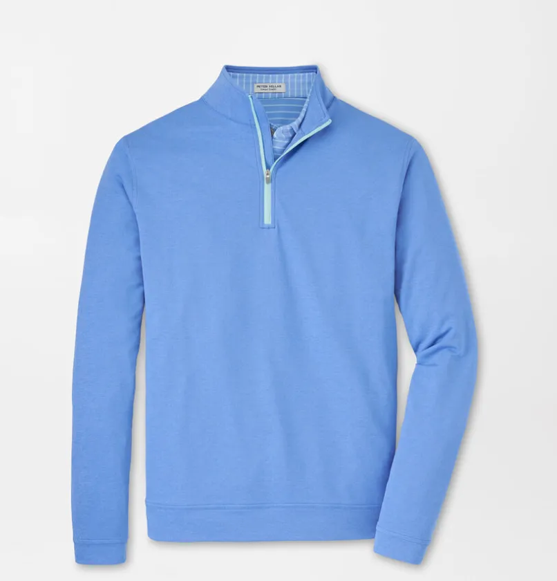 Perth Mélange Performance Quarter Zip Pullover