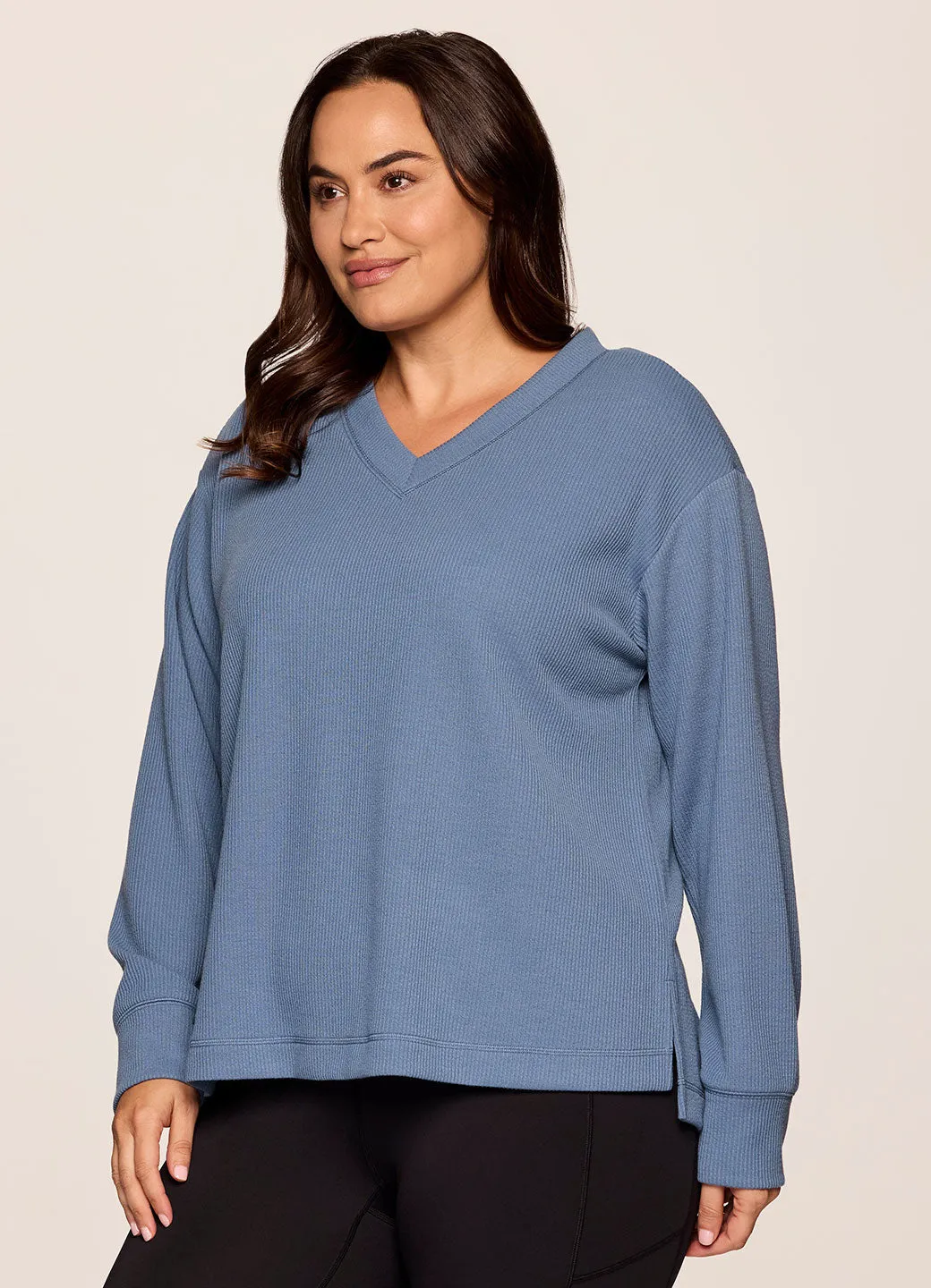 Plus Weekend Reset Pullover