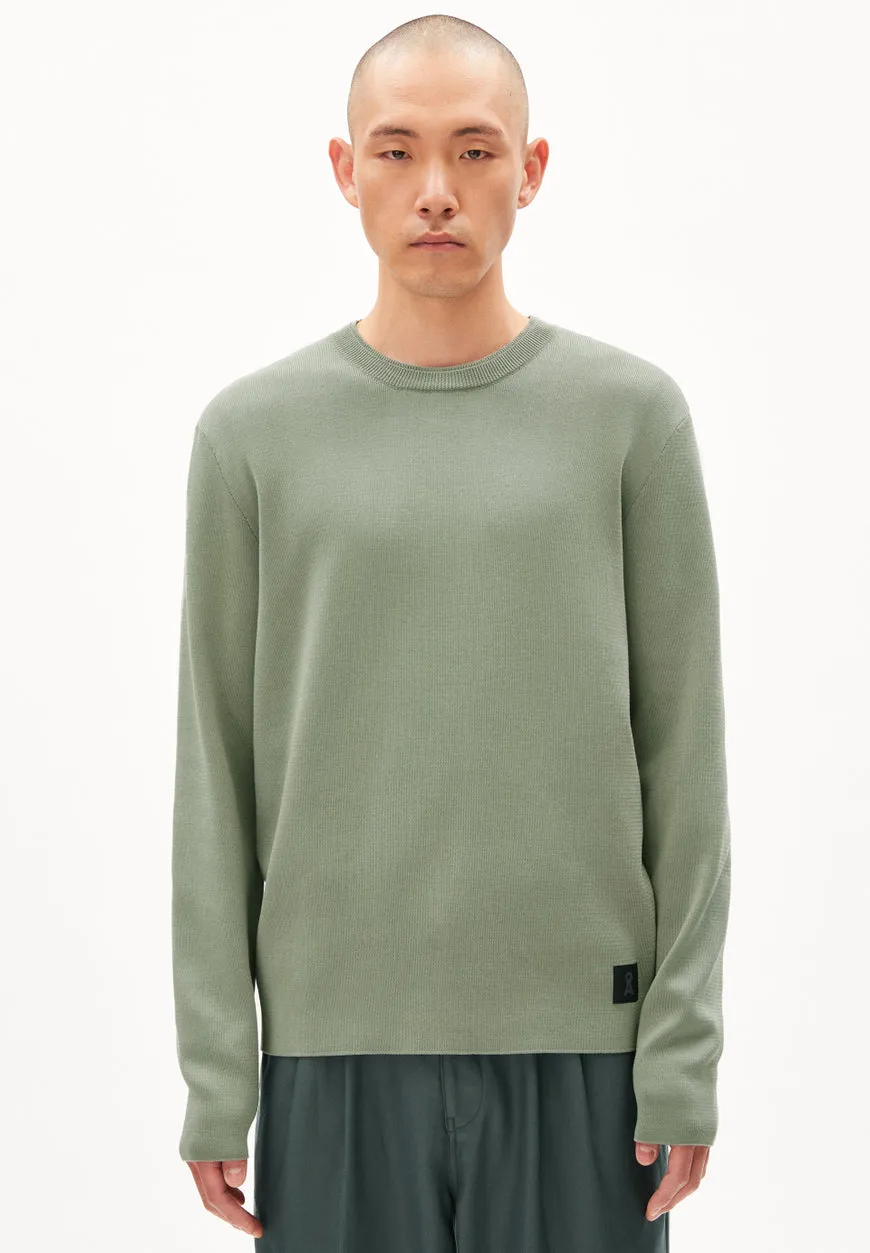 Pullover AALPHONS grey green | ARMEDANGELS