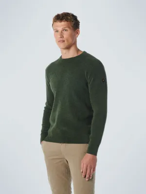 Pullover Crewneck Ribknit Super Soft | Dark Green