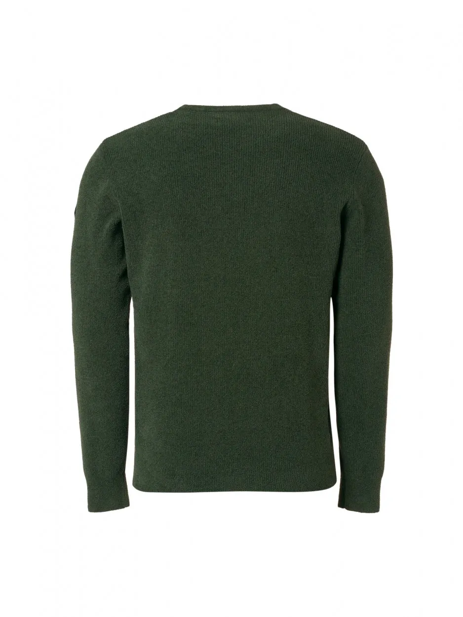 Pullover Crewneck Ribknit Super Soft | Dark Green