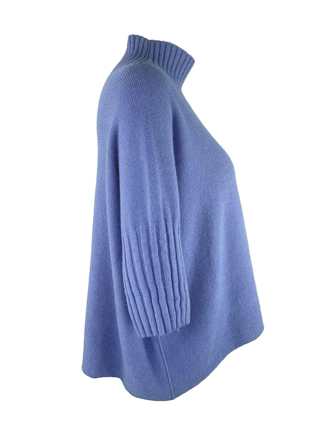 Pullover Feinstrick July blau