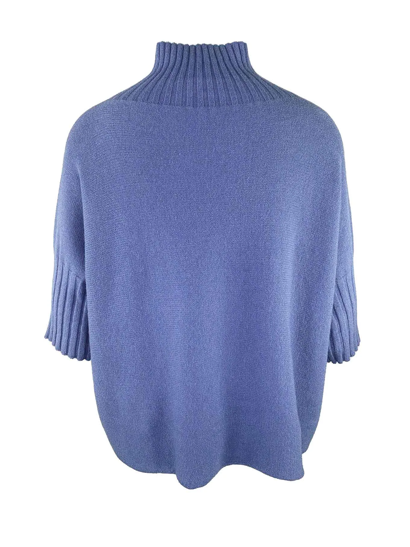 Pullover Feinstrick July blau