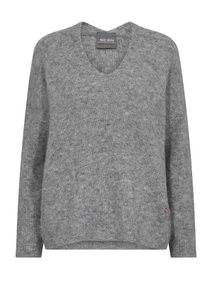 Pullover MMThora grey melange