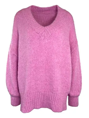 Pullover Pauline V-Neck pink